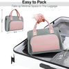Large Capacity Travel Hanging Makeup Storage Bag Foldable Cosmetic Organizer With Wet Pocket