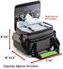 Durable Large Storage Bag Outdoor Water-Resistant Fishing Tackle Bags Fish Food Bag