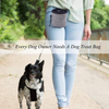 Custom Reusable Portable Puppy Pet Training Belt Pouch Adjustable Waist Dog Training Treat Bag