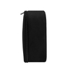Custom Lady Beauty Waterproof Adjustable Dividers Travel Black Cosmetic Case Organizer Large Makeup Carry Bag Black Colour