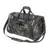 Large Capacity Durable Weekender Traveling Camouflage Mens Gym Bag Sports Gym Multi-Pocket Shoulder Polyester Sports Bag