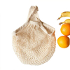 Standard Eco Friendly Cotton Grocery Storage Shopping Bag Tote Organic Reusable Mesh Drawstring Bag for Girls