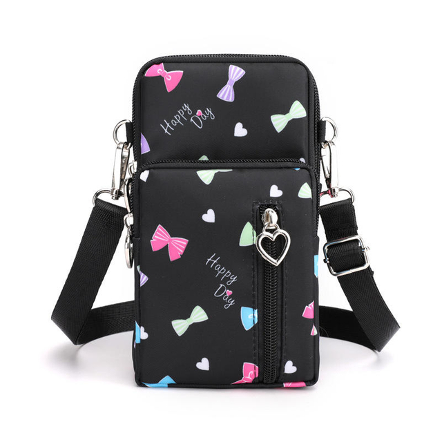 Mini phone pouch sling shoulder messenger bag crossbody side bags for girls shoulder bag