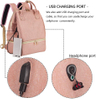 Double Layer Fresh Keeping Breast Pump Bag Backpack with Cooler for Mother with USB Charging Port