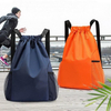 Wholesale Waterproof 420D Polyester Sack Pack Sport Drawstring Backpack Bag
