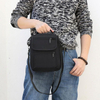 Fashionable wholesale custom lgo waterproof high quality oxford sports chest crossbody sling bag for men