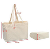 Reusable washable organic cotton muslin fabric shopping produce bag for vegetable fruit wholesale