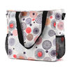 Custom Original Floral Water Resistant Large Tote Bag Shoulder Bag for Gym Beach Travel Daily Bags