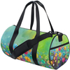 Digital Printing Duffle Bag Teen Girls Kids Cute Unicorn Gym Bag Sports Overnight Carry-On Bag Travel