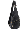 High Quality Vegan Leather Crossbody Chest Bags Women Sling Handbags Sling Bag College Girls Shoulder Bags