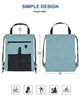 Custom Logo Durable 300D Waterproof Drawstring Backpack Boys Men Ball Storage Book Pouch Drawstring Backpack Bag