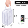 Large Dopp Kit Shaving Bath Toiletries Bag Waterproof Clear PVC Cosmetic Organizer Toiletry Bag For Women and Men