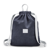 Fashion Thick Corduroy Fabric Drawstring Backpack Custom Logo Daily Sport Rucksack For Girls Women