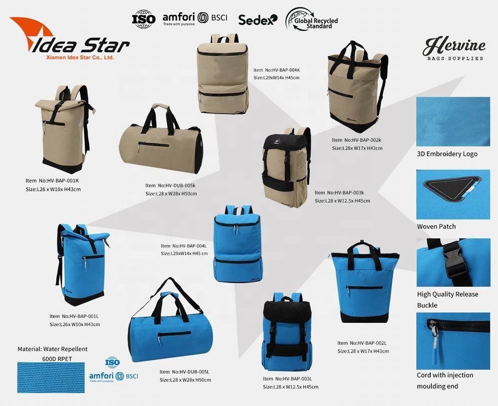 RPET Promotional Gym Duffel Bag Wholesale Product Details