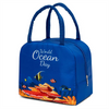 Wholesale Soft Aluminum Foil Bulk Food Cooler Bag Customize Sublimation Print Logo Lunch Box Insulation Bag Promotional