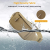 Large Capacity Waterproof Running Waist Bag Fanny Pack Custom Print Utility Hip Belt Bags for Hiking Climbing Fishing