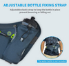 Outdoor Sports Waterproof Fanny Pack Running Jogging Waist Bag Phone Waist Belt Pack Travel Bag with Bottle Holder