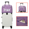 Custom Logo Large Travel Tote Bag Travelling Garments Bags for Women Female