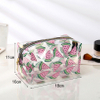 Fashion Design Travel Pvc Makeup Organizer Case Clear Make Up Pouch Korean Style Cosmetic Bags