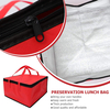 Custom Cooler Bag Backpack Reusable Grocery Bags Insulated Water Food Eats Delivery Bag For Biker