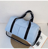 Custom Color Nylon Duffel Bag Portable Sports Dry Wet Separation Duffel Bag Weekend Gym Bag for Ladies