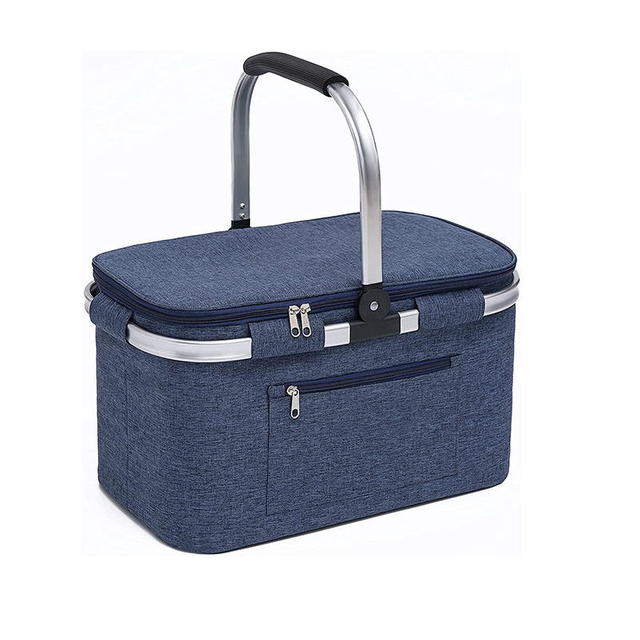 Outdoor Travel Beach Picnic Cooler Basket Food Tote Customize Cooling Thermal Bags Insulated Bag For Women And Men