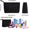 Waterproof Portable Make Up Brush Cosmetic Bag Travel Makeup Pouch for Men