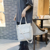 Customized Women\'s Shoulder Bags for Women Designer Handbags Open Oversize Clutch Purse Corduroy Tote Bag