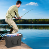 Outdoor Fishing Picnic Pack Beer Drink Cooler Pack Can Hold 20-40 Cans of Cola Portable Thermal Bag