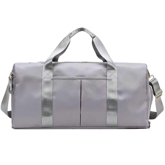 Travel Duffel Bag Sports Tote Gym Bag, Shoulder Weekender Overnight Bag for Women
