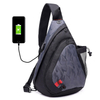 wholesale crossbody chest sling bag for travel hiking large anti theft corss body sling backpack