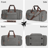 Wholesale Weekender Canvas Duffel Bag Travel Sports Hiking Camping Outdoor Overnight Bag with Adjustable Shoulder Strap