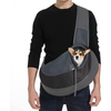 Bag Print Cute Crossbody Dog Walking Travel Bags Hands Free Reversible Dog Travel Bags with Adjustable Shoulder Strap