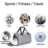 Large Capacity Wet And Dry Separation Portable GYM Exercise Training Yoga Travel Bag Short Distance Duffle Bag