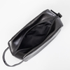 Leather Toiletry Cosmetic Bag Black Mens Cosmetic Bag Leather Men\'s Genuine Leather Toiletry Bag Waterproof