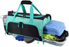 High-end Women Men Travel Weekend Sport Duffel Gym Bag Overnight Duffle Bag with Shoe Compartment