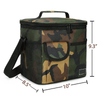 New Style Modern Camouflage Soft Insulated Delivery Bag Keep Food Warm Lunch Cooler Bag for School And Office