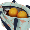 Cute Printing 600D Polyester Thermal Insulation Aluminium Foil Portable Cooler Lunch Tote Bag