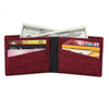 Custom Business Work Casual Short Bifold Slim Card Holder RFID Wallet Blocking Fabric Wallet Men