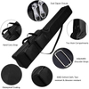 Fishing Pole Rod Reel Storage Bag Case Carrier Tool Canvas Foldable Tackle Shoulder Strap Fishing Rod Bags