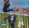 Fashion Waterproof Pet Walk Fanny Pack Treat Training Pouch Dog Walking Waist Bag with Bottle Holder