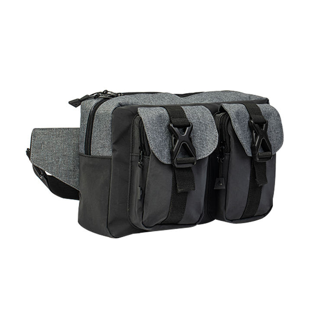 Large Capacity Multi Pockets Boy Bulk Fanny Pack Waterproof Bum Bag Chest Crossbody Waist Bag For Men Sports Outdoor Camping