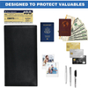 Custom Hot Selling RFID Blocking Men Design Business Card Wallets Leather Passport Cover Card Holder Wallet