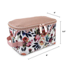 Customized Printing High Quality Travel Luggage Packing Cube Set Flower Pattern Luggage Organizer Kits Compression Packing Cubes Wholesale