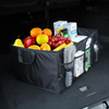 High Quality Car Trunk Organizer Expandable Large Capacity Car Storage Box Sturdy Cargo Trunk Storage Organizer