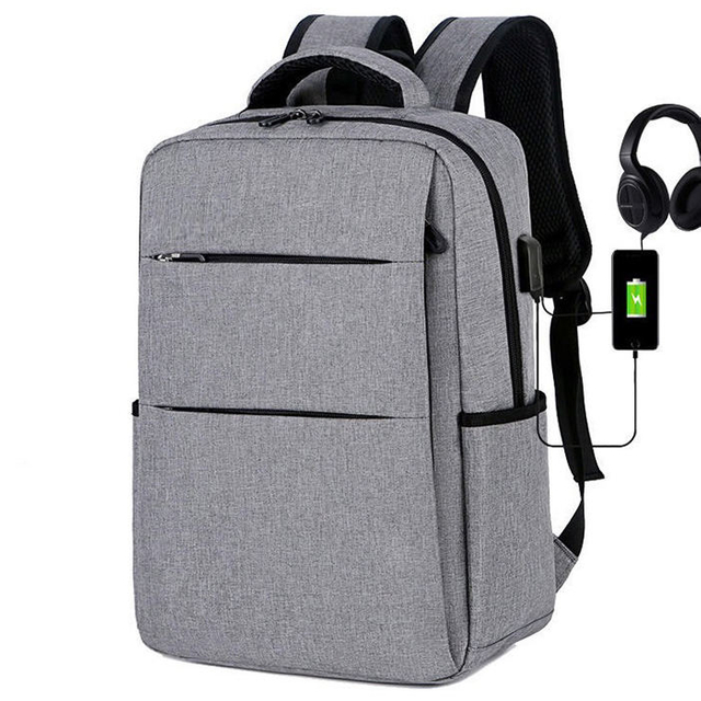Anti Theft Business Usb Laptop Backpack Water Resistant College School Student Bookbag