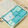 6 Set Travel Packing Organizers Cubes Luggage Suitcase Organizer Bags For Outdoor Overnight, Traveling