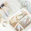 Wholesale Makeup Travel Case Brush Organizer Bag Waterproof PU Leather Cosmetic Case