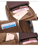 Multi-function man Small Canvas Crossbody Shoulder Bag Messenger Bag Work phone Bag