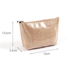Wholesale Customized DuPont PVC Waterproof Pouch Makeup Bag Travel Cosmetic Organizer Bag